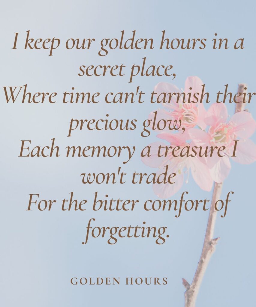 poems-about-cherishing-beautiful-memories